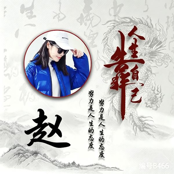 真人实景姓氏头像合集,质感出众超耐看