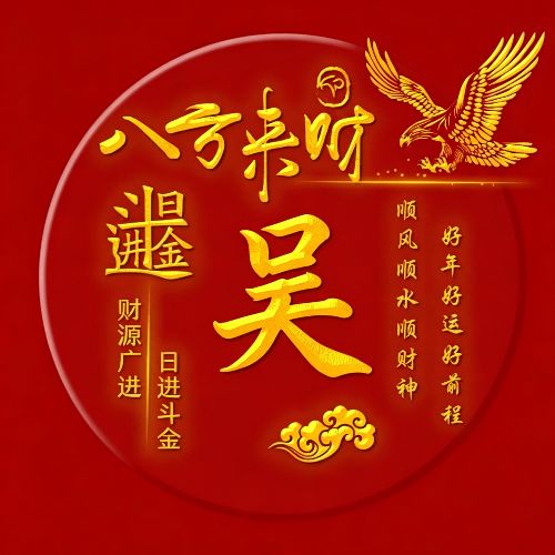 好运招财微信头像,八方来财,日进斗金