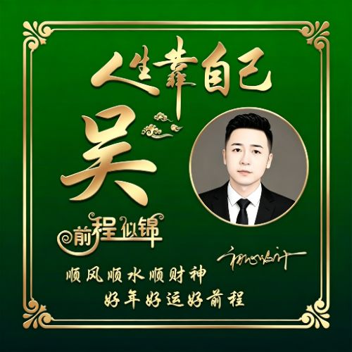 微信头像个人照片签名样式,人生靠自己