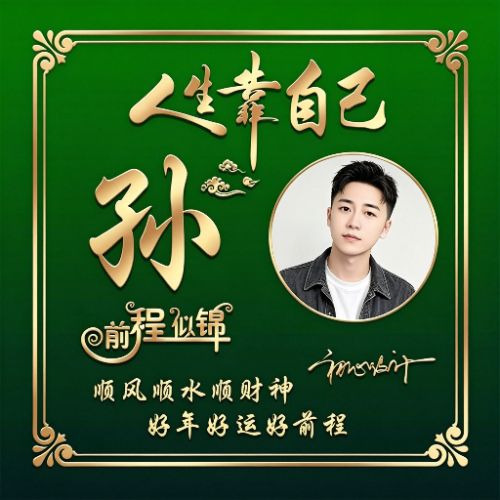 微信头像个人照片签名样式,人生靠自己