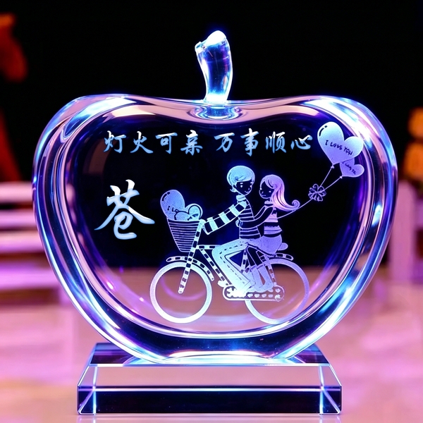 透明质感浪漫风姓氏头像,搭配情话文字氛围感拉满