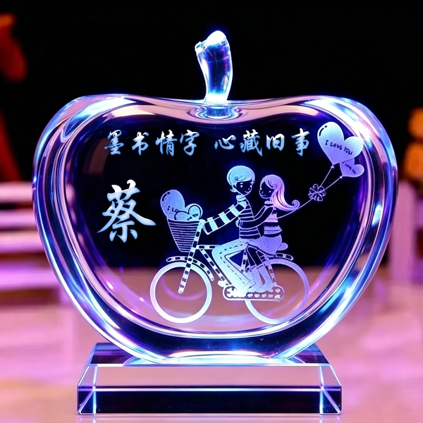 透明质感浪漫风姓氏头像,搭配情话文字氛围感拉满