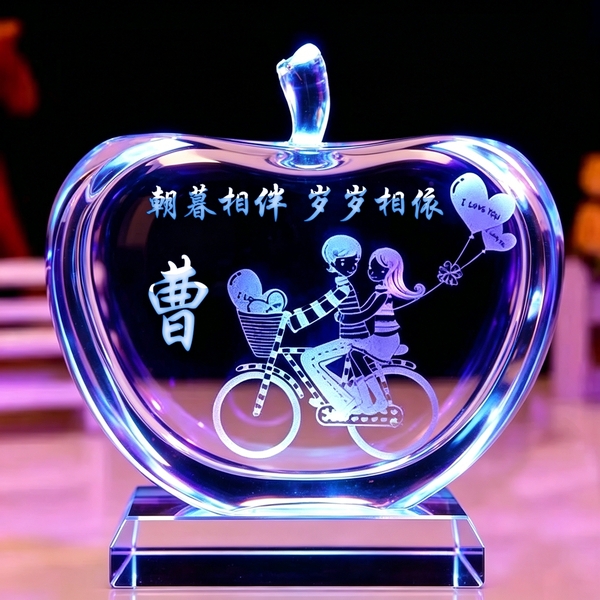 透明质感浪漫风姓氏头像,搭配情话文字氛围感拉满