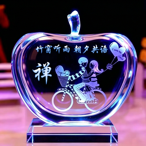 透明质感浪漫风姓氏头像,搭配情话文字氛围感拉满
