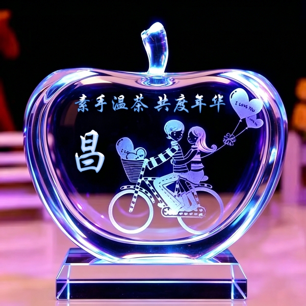 透明质感浪漫风姓氏头像,搭配情话文字氛围感拉满